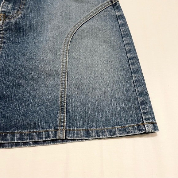Vintage Calvin Klein Jean Skirt Size 7 - Picture 4 of 15